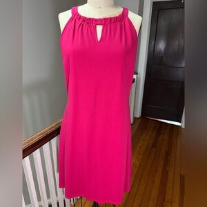 Jude Connally Fuchsia Garden Party Dress Women’s SZ L, BNWT